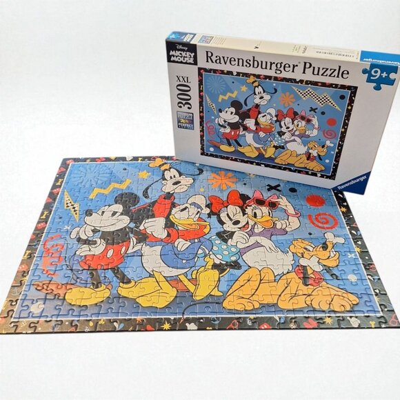Ravensburger Puzzle 300 XXL Pieces Disney Mickey Mouse Goofy Pluto Donald Daisy - Picture 1 of 6